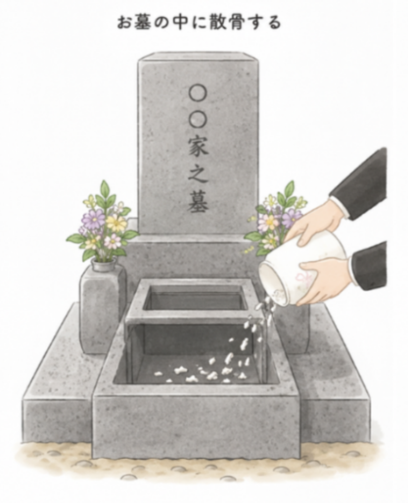 長い年月が経った遺骨(古い回忌のお骨)整理
